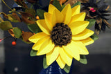 Medium Fall arrangement with sunflower